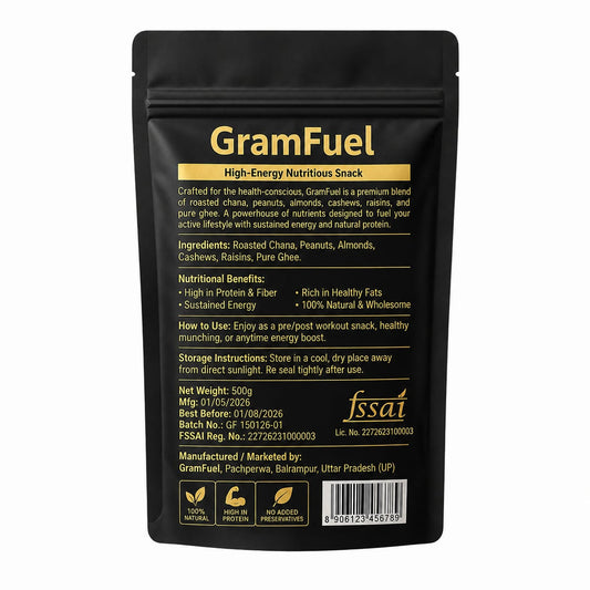 GramFuel – High-Energy Nutritious Snack
