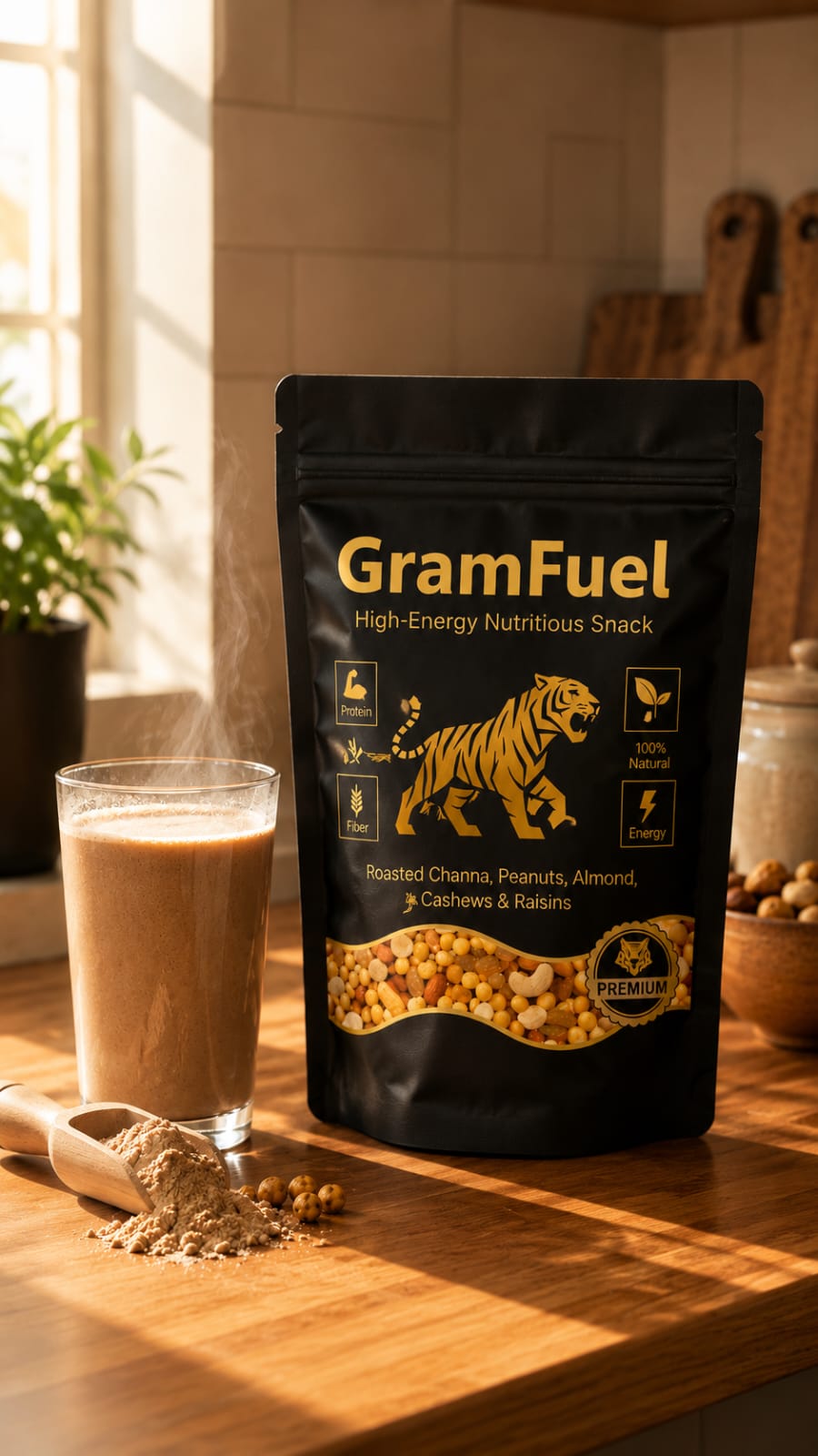 GramFuel – High-Energy Nutritious Snack | 2 Pack 1kg